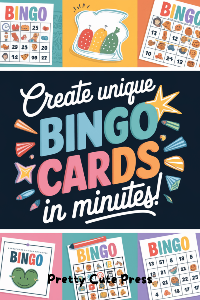 My favorite way to make bingo cards in minutes