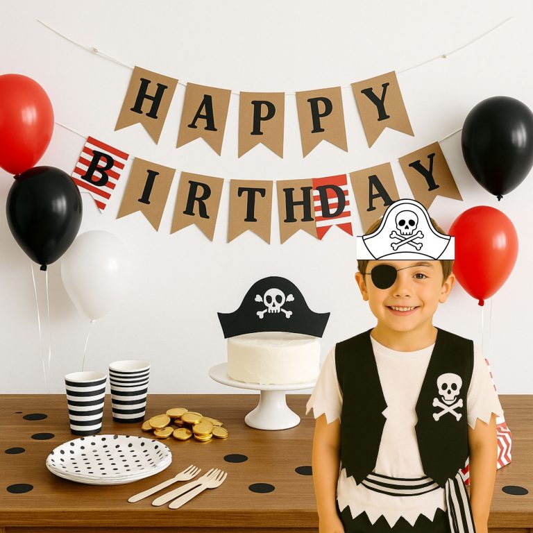 Pirated Themed Birthday Party for Kids