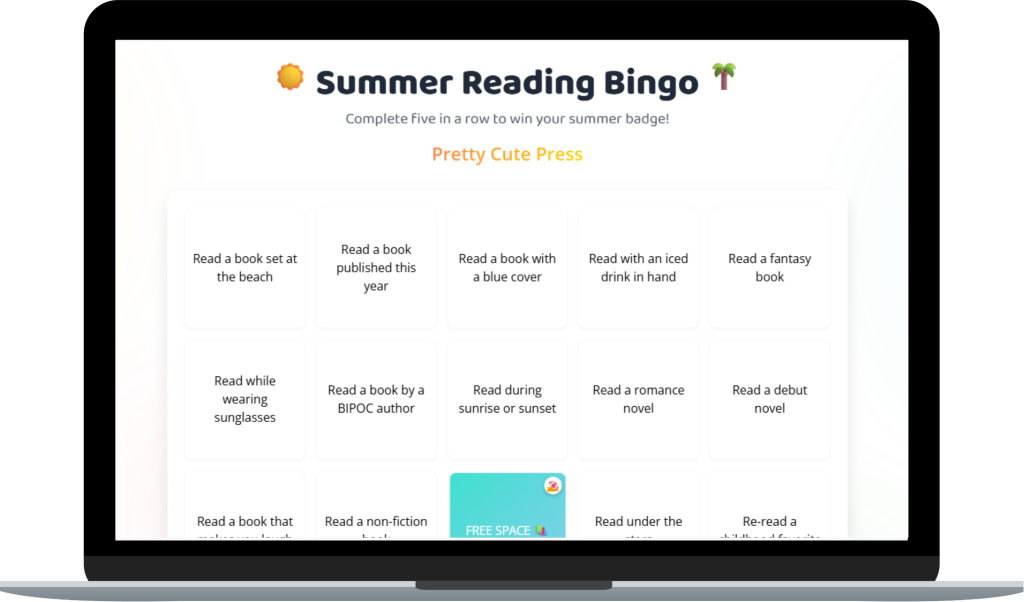 Summer Reading Bingo