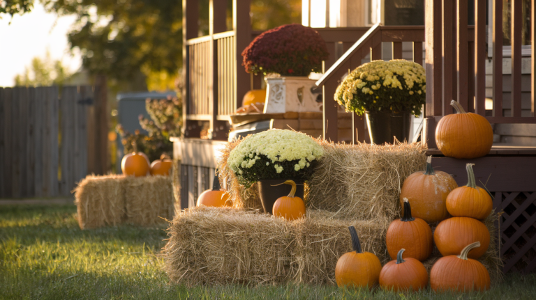 Outdoor fall scenery