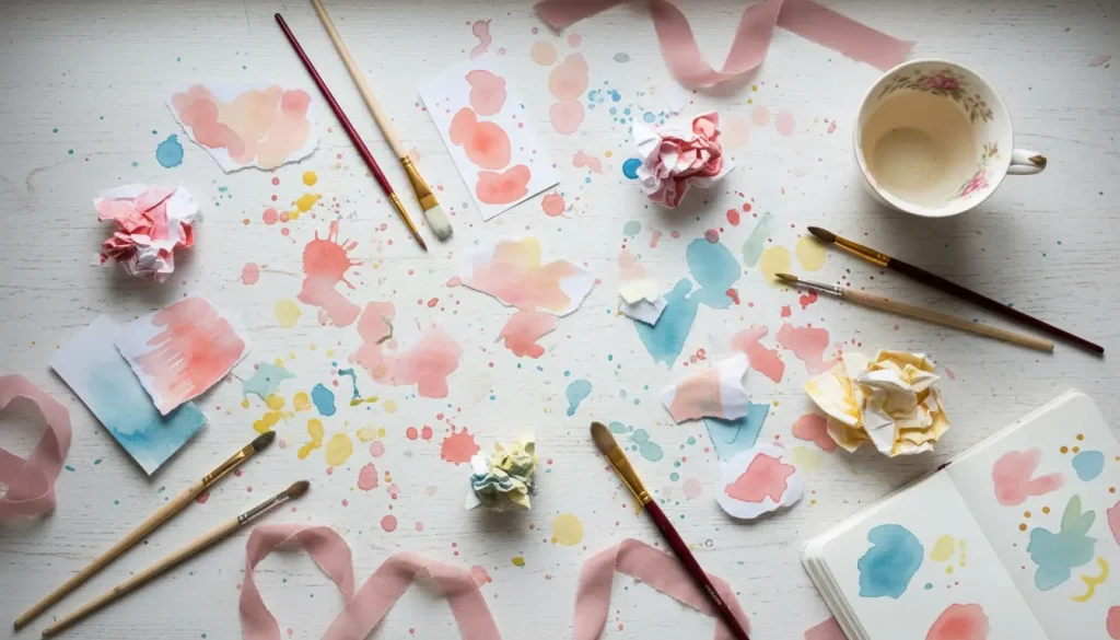 Embracing play and creative expression with art supplies
