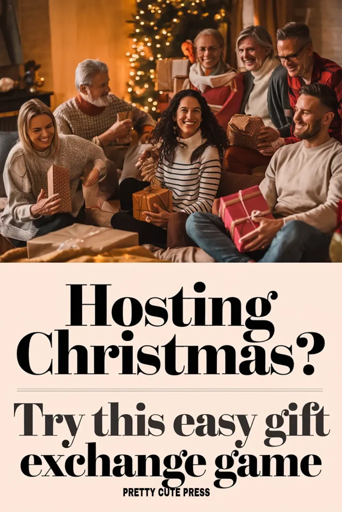 Easy Christmas Party Left Right Across Game for Holiday Parties and Events