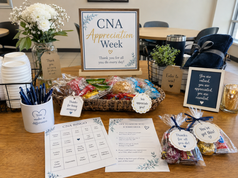 CNA Week Appreciation Ideas