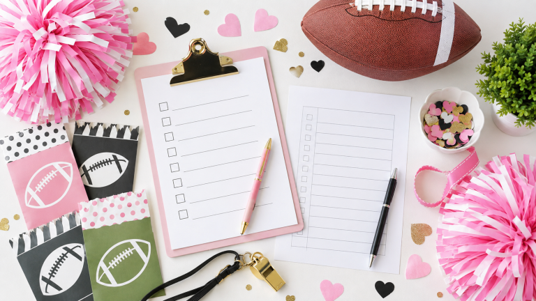 Football team mom ideas for season opening, practices, and game day