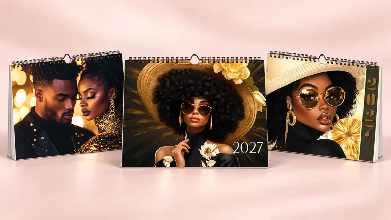 2027 African American Wall Calendar by Pretty Cute Press
